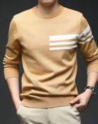 SS Men's Pullover Khaki H