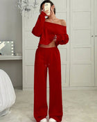 SS Two Piece Red