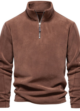 SS Men's Pullover Brown