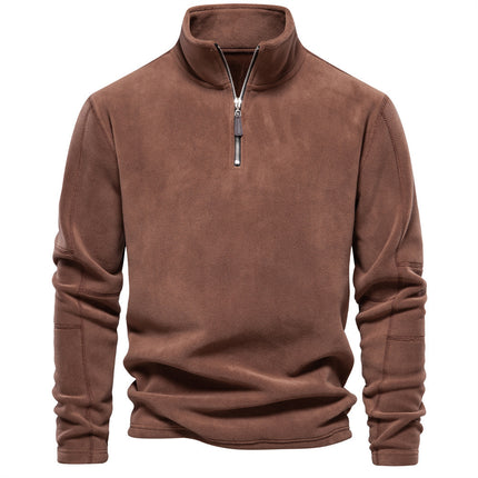 Men's Autumn And Winter Sweater Brown