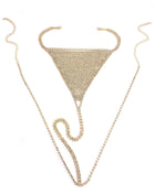 SS Rhinestone Bikini Gold