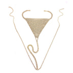 SS Rhinestone Bikini Gold