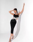 SS One-piece Dress Black