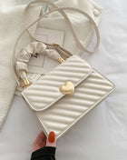 SS Love Metal bag White