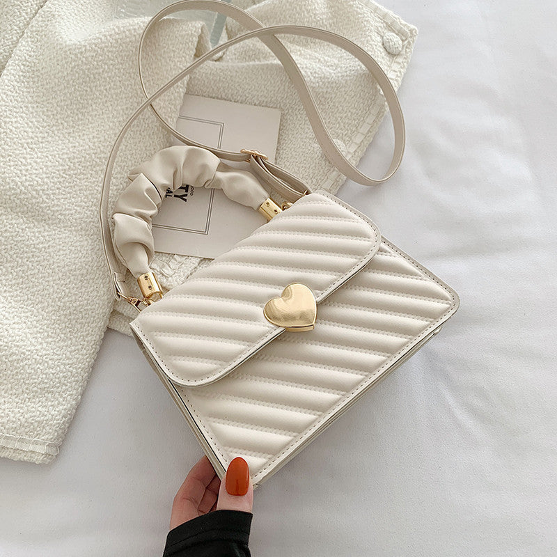 SS Love Metal bag White