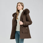 SS Winter Fur-Lined Jacket Brown