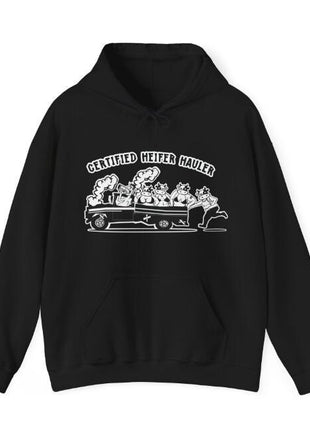 SS Heifer Hoodie Black