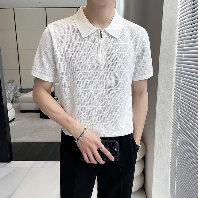 Rhombus Breathable Leisure Top
