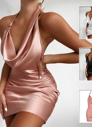 SS Satin Mini Dress