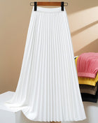 SS Waist Skirt White