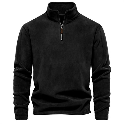 Men's Autumn And Winter Sweater Black