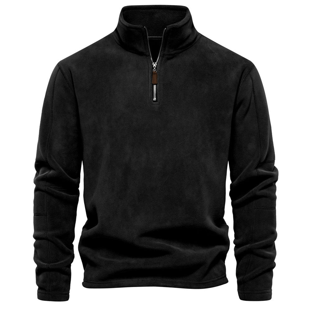 Men's Autumn And Winter Sweater Black