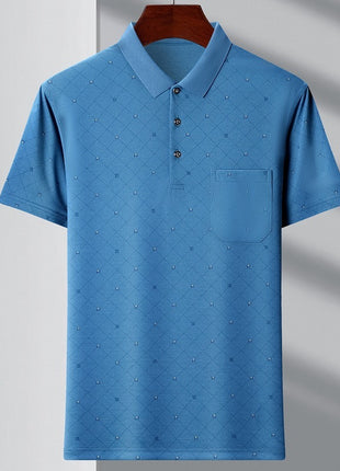 SS Men's Polo T-shirt 1719 Blue