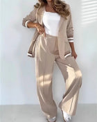 Women’s 2 Pcs Set Khaki