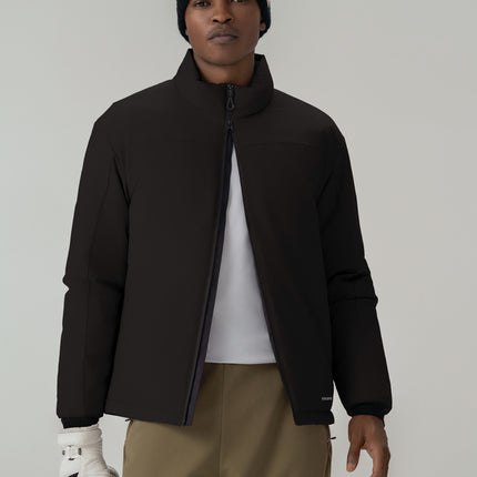 Men's Fashionable Lightweight Cotton-padded Jacket Black