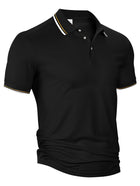 Men's Lapels Top Black