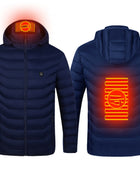 SS Thermal Men's Winter Jacket Blue Zone2