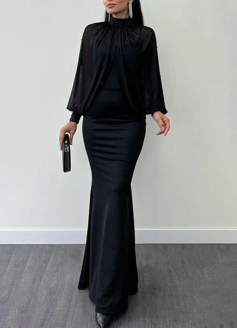 SS Two-piece Set Dress Black