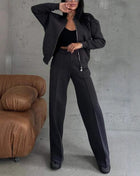 SS Track Suits Black