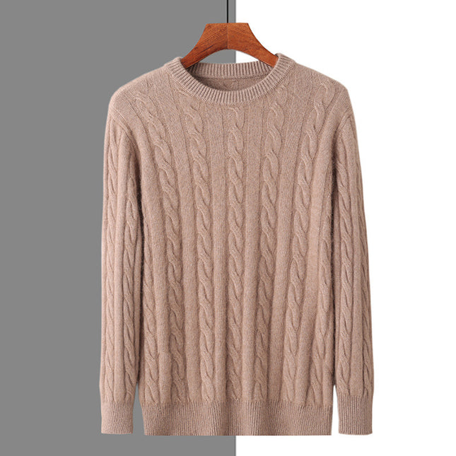 Men's Mink Sweater Bronze