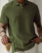 SS Men's Polo T Shirt Army green