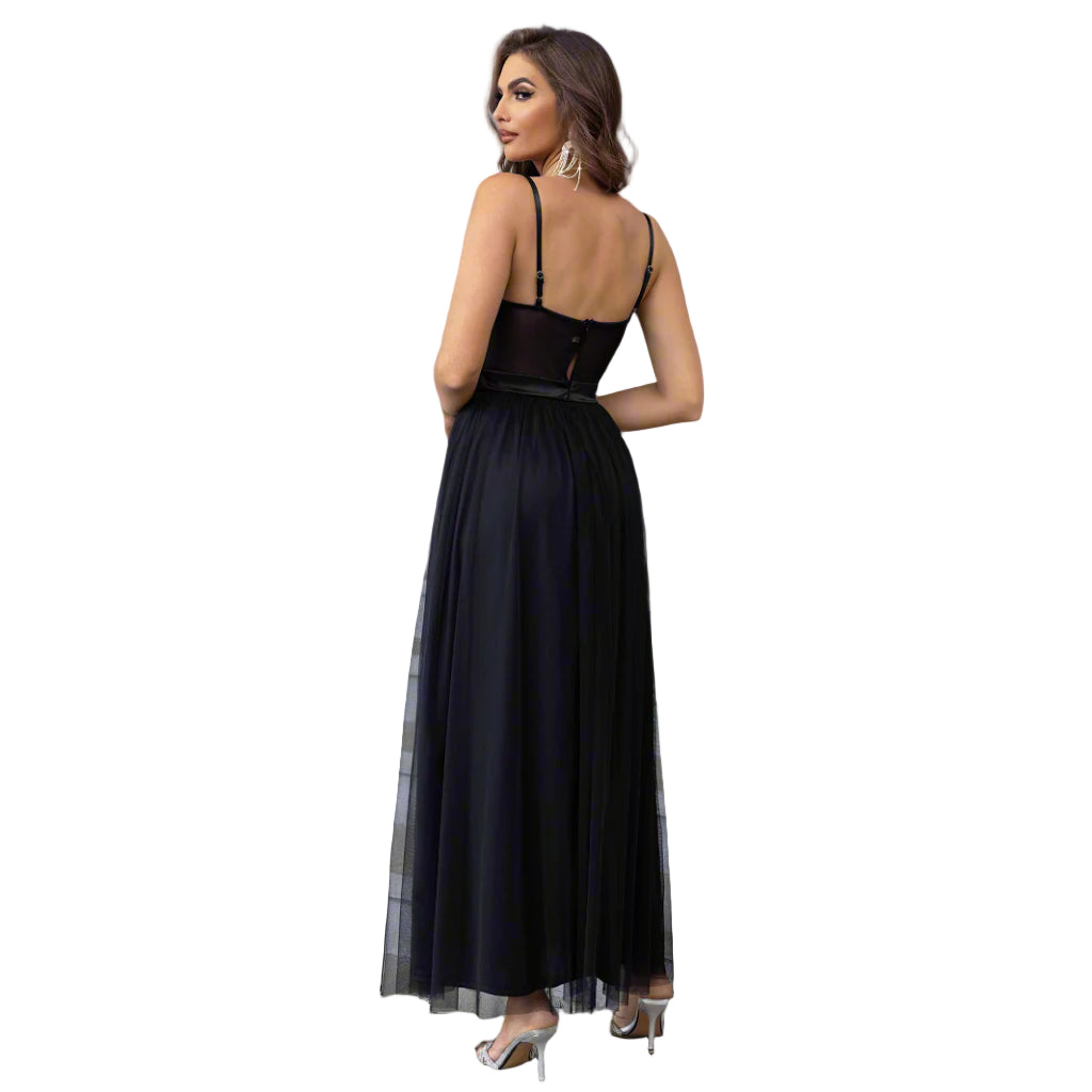 Chiffon Slim-fit Oblique