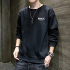 Men's Sweater Long Sleeve Top Black