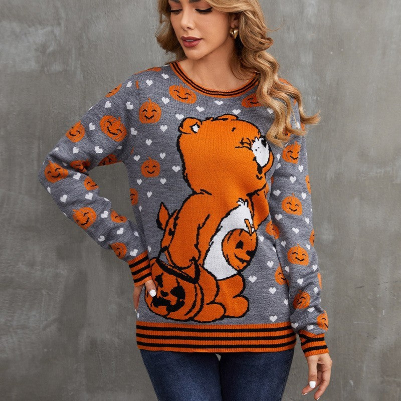 Halloween Jacquard Sweater