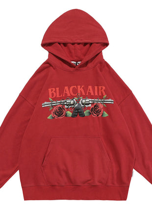 SS Rose Hoodie Red
