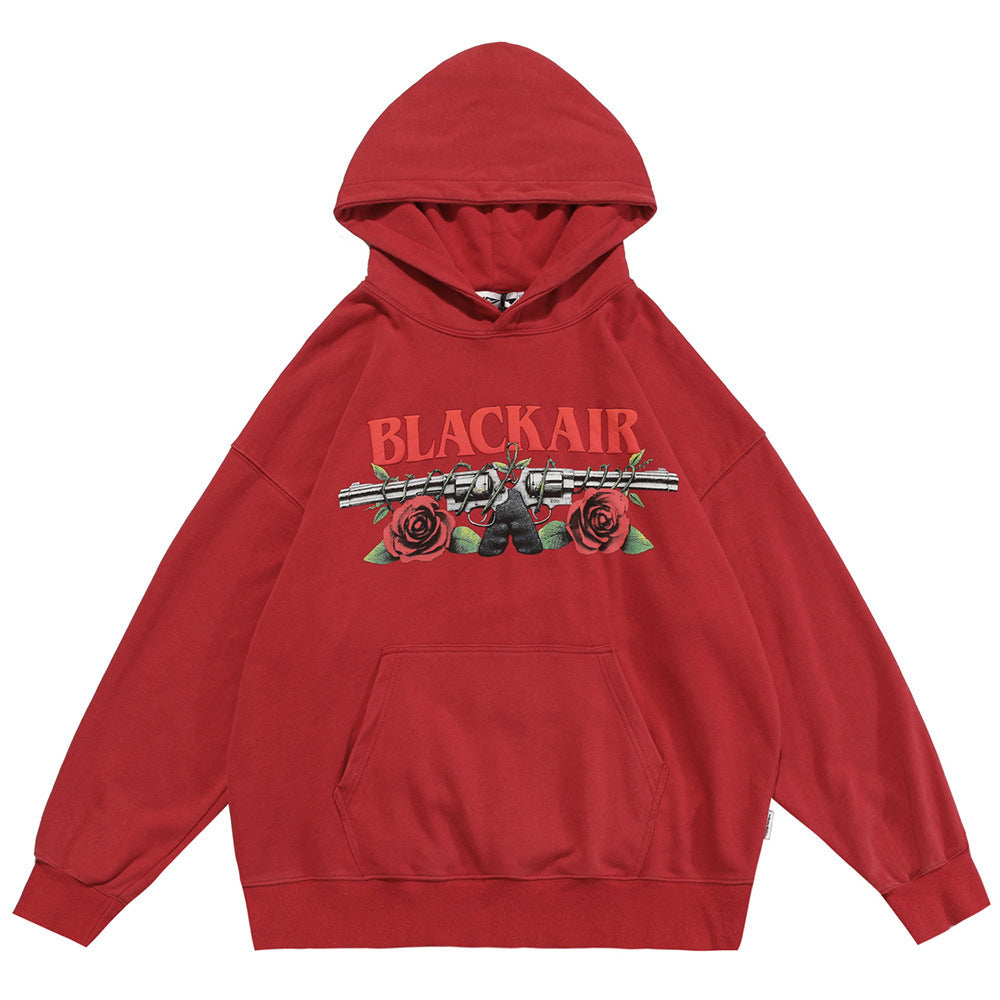 Men's Niche Rose Hoodie Red