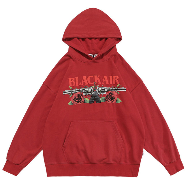 Men's Niche Rose Hoodie Red