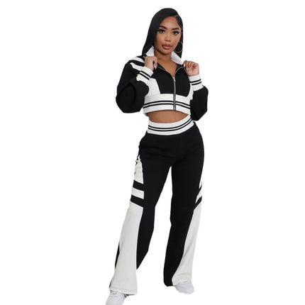 Women's Turtleneck Zipper Two-piece