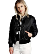 SS Women’s zipper jacket Black