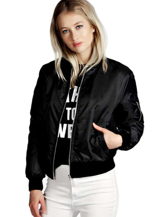 SS Women’s zipper jacket Black