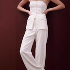 SS Graceful Tube Suit White
