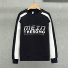 Men's Loose-fitting Casual Pullover Black