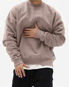 SS Men's Pullover Khaki H