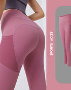SS Yoga Pants Bean Paste Pink