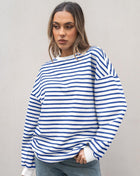 SS Oversized Sweatshirt Blue