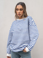 Oversized Sweatshirt Blue
