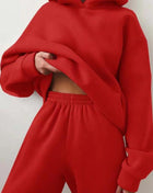 SS Two-piece Suit Red