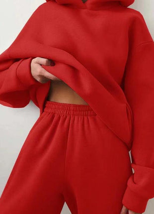 SS Two-piece Suit Red