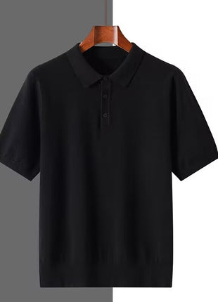 SS Polo T -Shirt Black