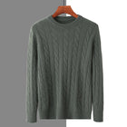 Men's Mink Sweater Army green