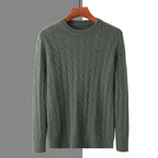 Men's Mink Sweater Army green
