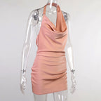 SS Satin Mini Dress