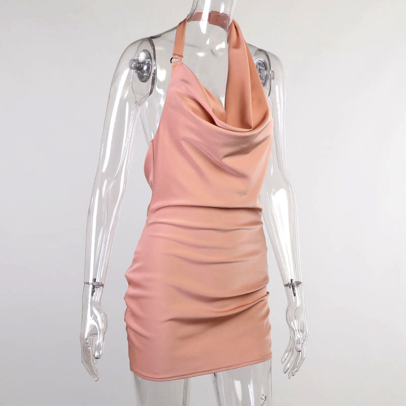 SS Satin Mini Dress