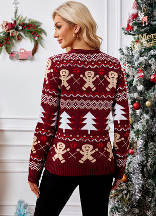 SS Gingerbread Man Sweater