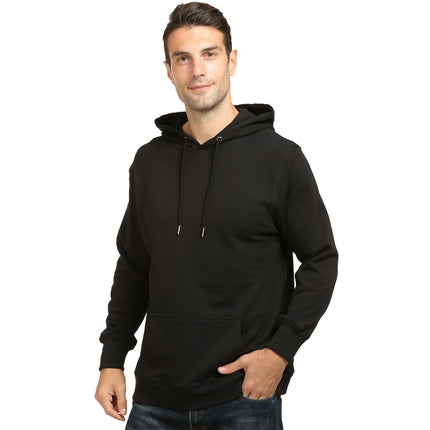 Men's Padded Terry Hoodie Black