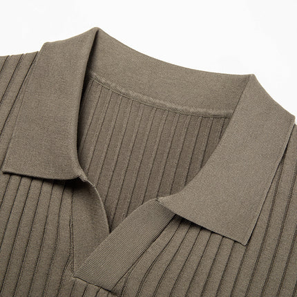 Men's Lapel Casual Top